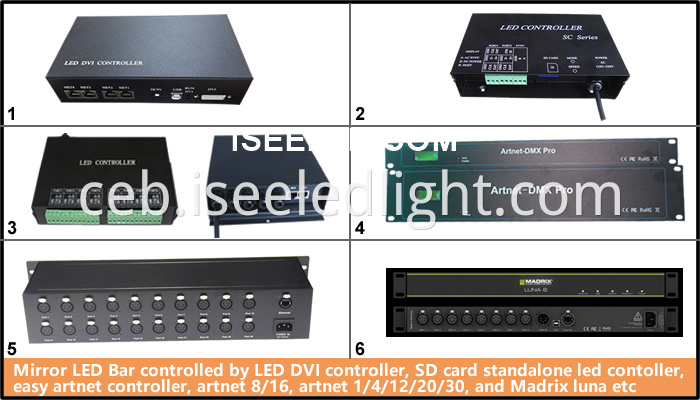 DMX RGB Bar Light Controller